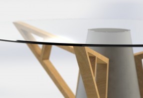 Table basse 'Helix'